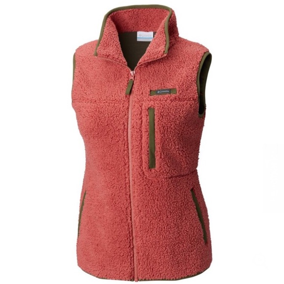 NWT Columbia Mountain Side Heavyweight Fleece Vest - Picture 1 of 3